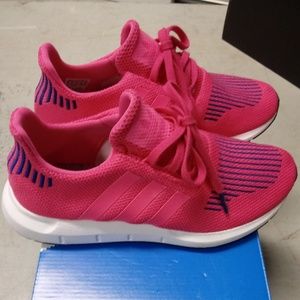 Sold!!!!!Adidas Swift Run Pink and Blue
